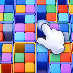 Ícone de Color Cube Match: combine cor