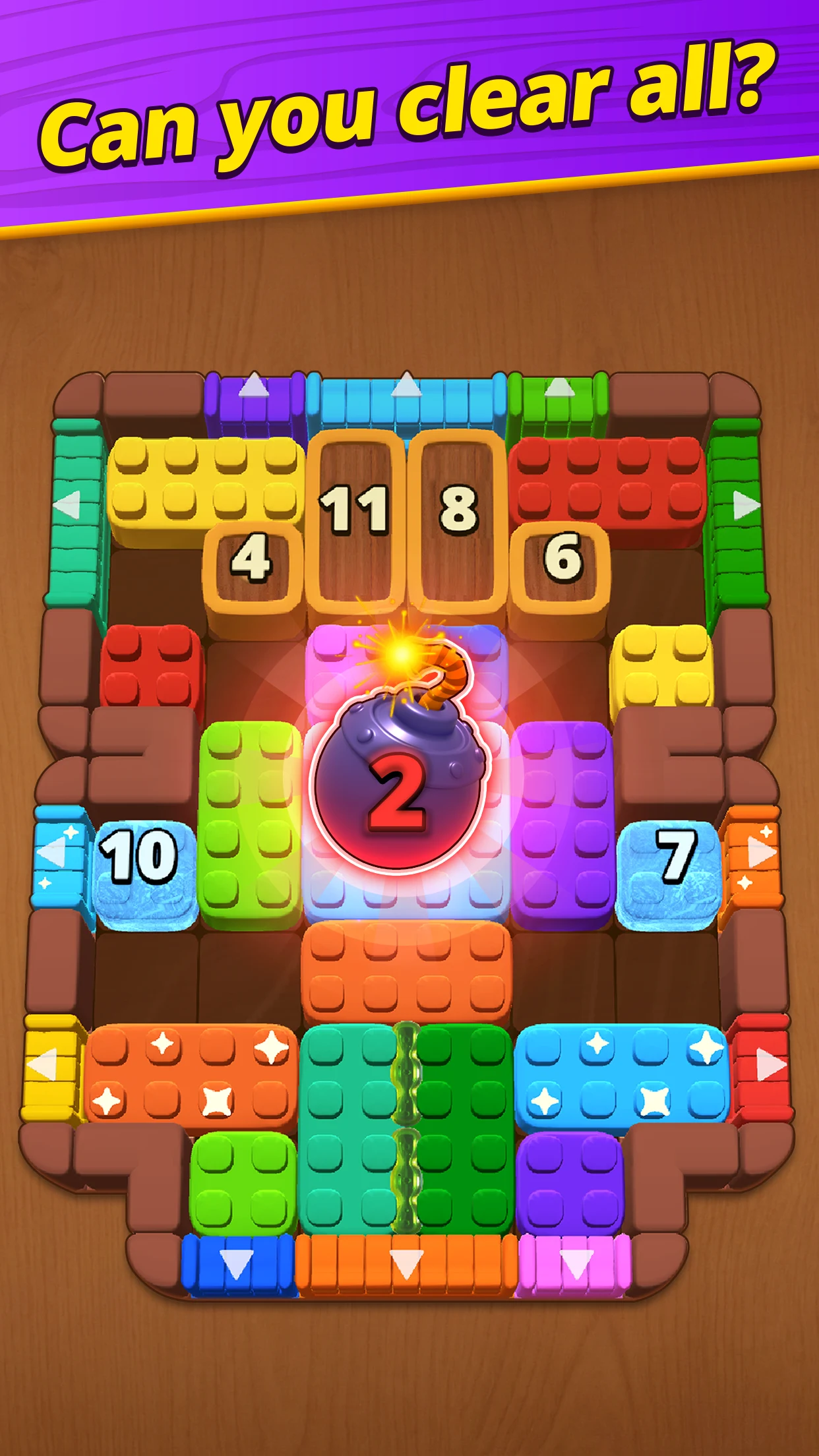 Wood Rush Puzzle screenshot
