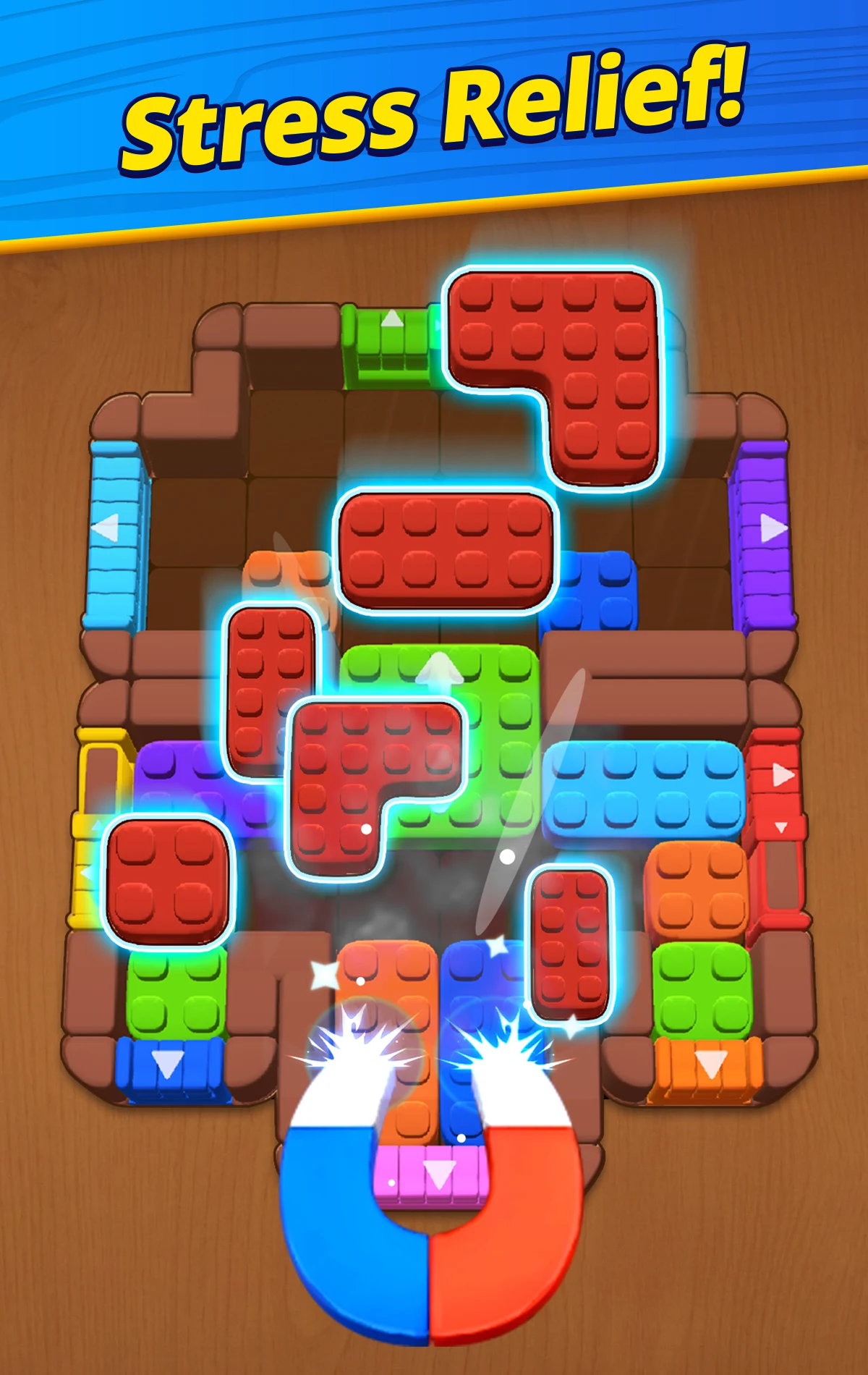 Wood Rush Puzzle screenshot